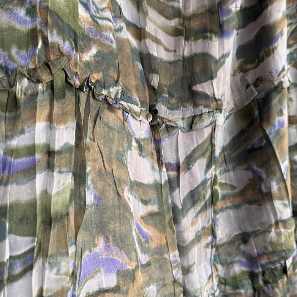SUNDANCE: NWOT Shades of Green Skirt - Picture 8 of 8